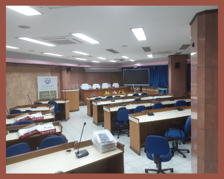 Upgrading Video Conferencing System at ACMART (Poura Bhavan, Kolkata)