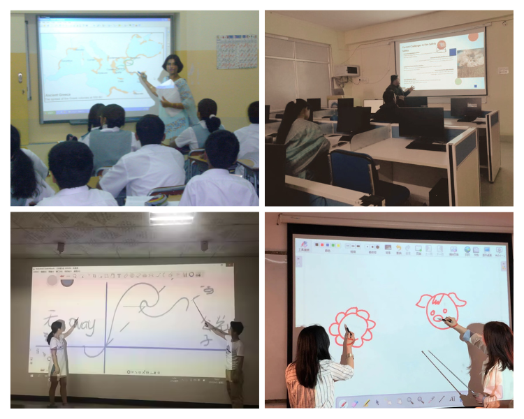 Projector Based Smart Classroom Solutions